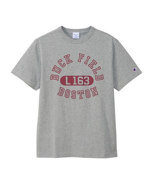 Champion(チャンピオン)の「【Champion/チャンピオン】メンズ ベーシック ショートスリーブTシャツ(Tシャツ/カットソー・メンズ・ブラック/イエロー系その他5/ネイビー/ホワイト/バーガンディー/グリーン系その他5/ホワイト×グレー/グレー・SMALL/MEDIUM/LARGE/X-LARGE)」の4枚目の写真