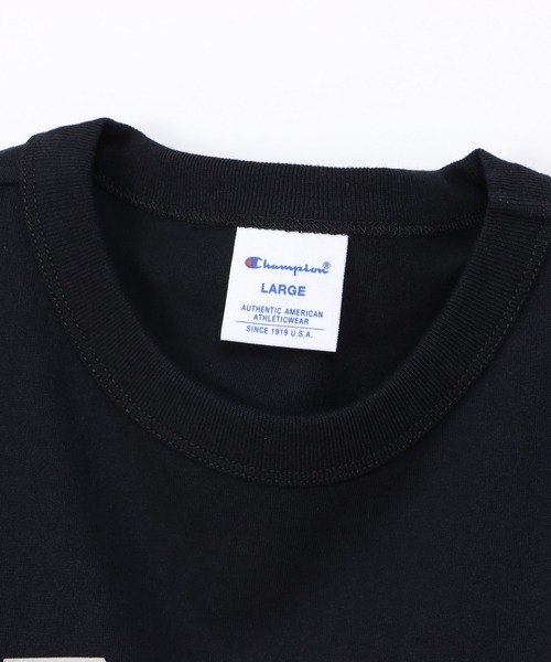 Champion(チャンピオン)の「【Champion/チャンピオン】メンズ ベーシック ショートスリーブTシャツ(Tシャツ/カットソー・メンズ・ブラック/イエロー系その他5/ネイビー/ホワイト/バーガンディー/グリーン系その他5/ホワイト×グレー/グレー・SMALL/MEDIUM/LARGE/X-LARGE)」の17枚目の写真