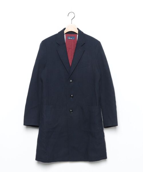 希少】FRED PERRYフレッドペリー ステンカラーコート ユニオン
