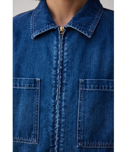 AZUL by moussy(アズールバイマウジー)の「AZUL DENIMオールインワン(つなぎ/オールインワン・メンズ・ブルー・FREE)」の8枚目の写真