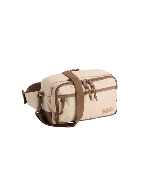 COLEMAN(コールマン)の「ウォーカーポーチ(ヘリンボーン・バターナッツ・アイスホワイト)(ボディバッグ/ウエストポーチ・レディース・グレー系その他/ホワイト系その他/ブラウン系その他・2L)」の3枚目の写真