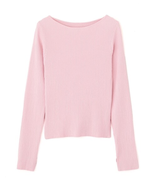 FREE'S MART（フリーズマート）の「◆[洗える]マシンウォッシャブルオーガニックコットン長袖ニット（ニット/セーター・レディース・ブラック/ブルー/ホワイト/ピンク・FREE）」の5枚目の写真