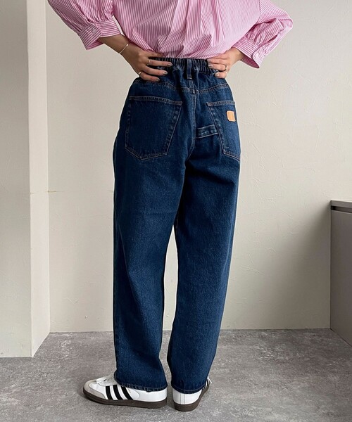 GEVACO（ゲバコ）の「【GEVACO】12.5ozストレートデニムパンツ（デニムパンツ・レディース・サックスブルー/ブルー/チャコールグレー・36/38）」の13枚目の写真