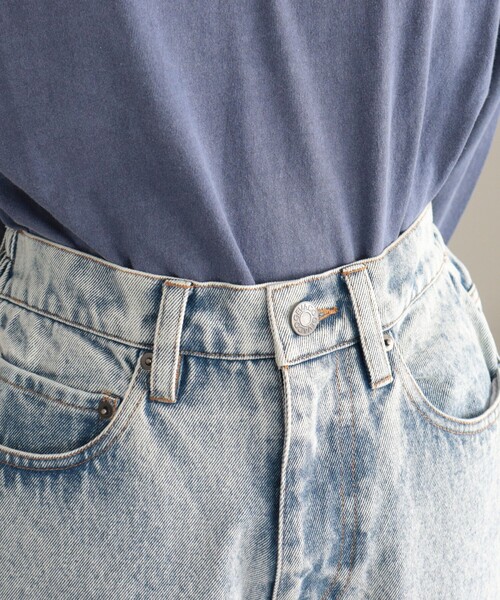 GEVACO（ゲバコ）の「【GEVACO】12.5ozストレートデニムパンツ（デニムパンツ・レディース・サックスブルー/ブルー/チャコールグレー・36/38）」の15枚目の写真