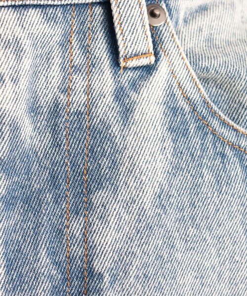 GEVACO（ゲバコ）の「【GEVACO】12.5ozストレートデニムパンツ（デニムパンツ・レディース・サックスブルー/ブルー/チャコールグレー・36/38）」の10枚目の写真