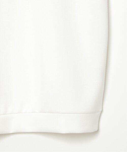 NO NEED(ノーニード)の「袖フラワー刺繍 クルーネックスウェット(スウェット・メンズ・ホワイト/ブラック・M/L)」の8枚目の写真