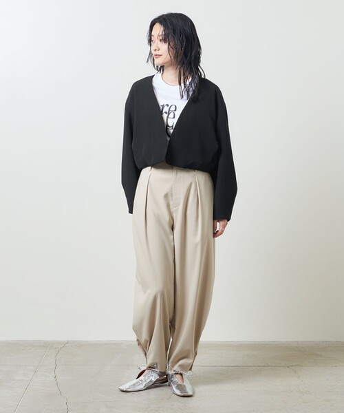 <MARW UNITED ARROWS> バルーンブルゾン MARW UNITED ARROWS＞バルーン ブルゾン ブラック - メルカリ