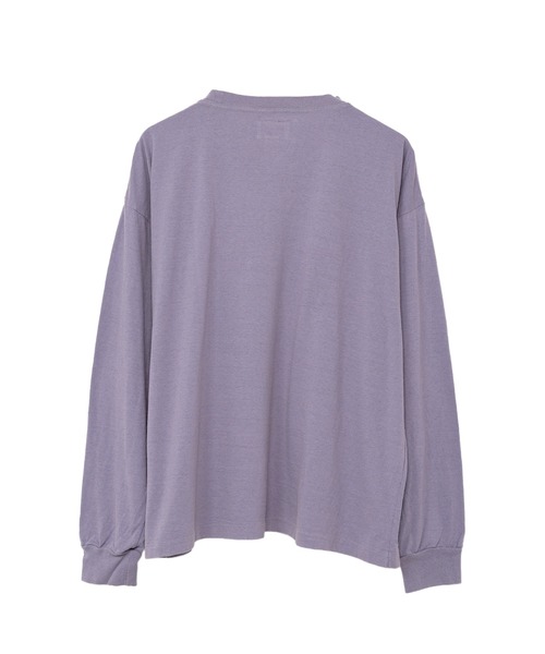 KAMIYA(カミヤ)の「HEVAN AND HELL' Printed L/S T-shirt(Tシャツ/カットソー・メンズ・ホワイト/パープル/ブラック・SMALL/LARGE/MEDIUM/X-LARGE)」の6枚目の写真