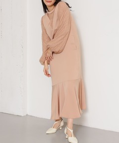 WAVY KNIT MINI DRESS（ワンピース）｜EIMY ISTOIRE（エイミー