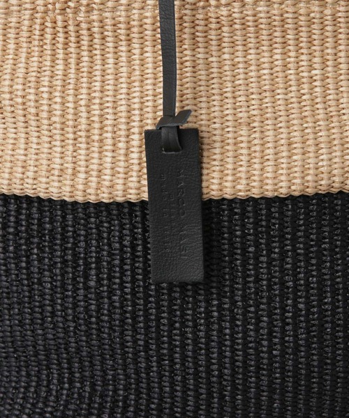 marco masi（マルコマージ）の「MARCO MASI/ラフィア風トートバッグ Ｓ（かごバッグ・レディース・その他1/ベージュ・FREE）」の9枚目の写真