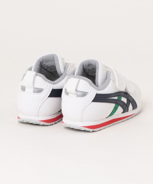 SUKUSUKU(スクスク)の「ASICS KIDS(アシックス キッズ)コトラ MINI SL 2(スニーカー・キッズ・ホワイト×ブルー・16.5cm/17.0cm/17.5cm/18.0cm/18.5cm/19.0cm/19.5cm/20.0cm/20.5cm/21.0cm/21.5cm/22.0cm/16.0cm)」の2枚目の写真