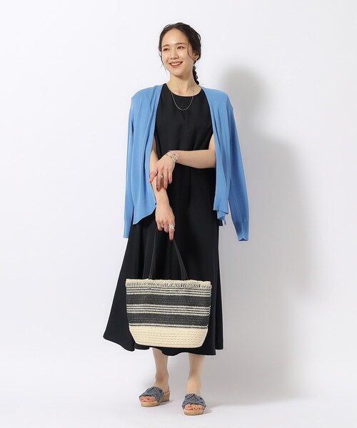 DRESKIP（ドレスキップ）の「◆【高レビュー/洗える/UV】さらりと羽織れる トッパーショートカーディガン（カーディガン/ボレロ・レディース・オフホワイト/ライトグレー/ピンク系/イエロー系その他/ブラック/ライトブルー・00）」の15枚目の写真