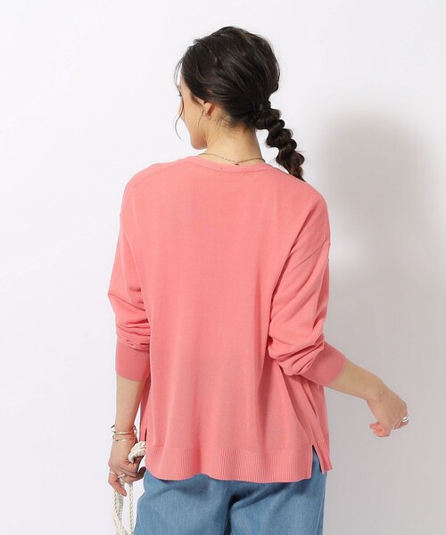 DRESKIP（ドレスキップ）の「◆【高レビュー/洗える/UV】さらりと羽織れる トッパーショートカーディガン（カーディガン/ボレロ・レディース・オフホワイト/ライトグレー/ピンク系/イエロー系その他/ブラック/ライトブルー・00）」の10枚目の写真