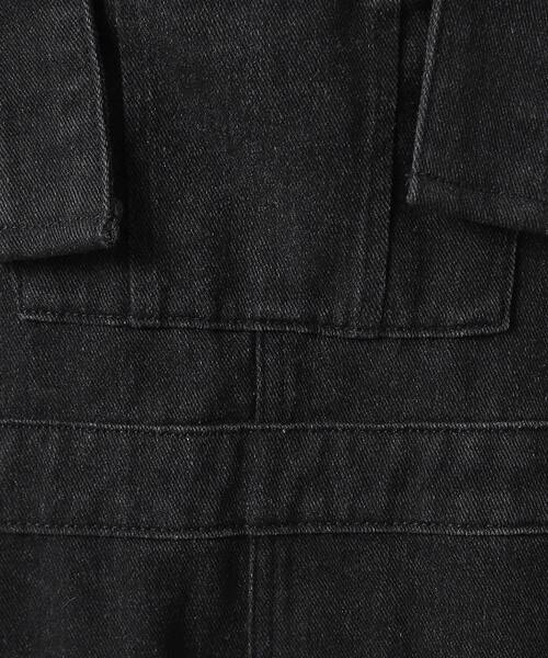 Cutie Blonde（キューティーブロンド）の「◆【M-LL/洗える】年中着られる 大人のデザインデニムオーバーオール（サロペット/オーバーオール・レディース・ブラック/ライトブルー・02/03/04）」の6枚目の写真