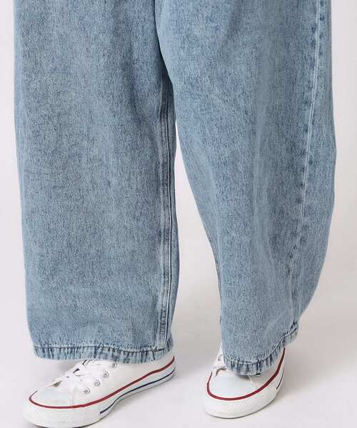 Cutie Blonde（キューティーブロンド）の「◆【M-LL/洗える】年中着られる 大人のデザインデニムオーバーオール（サロペット/オーバーオール・レディース・ブラック/ライトブルー・02/03/04）」の20枚目の写真