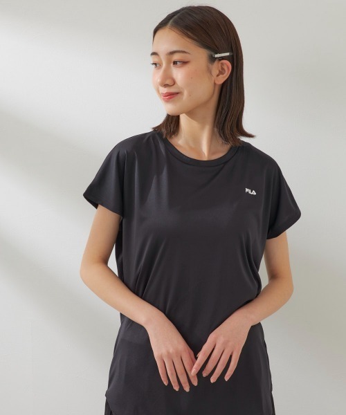 FILA（フィラ）の「【FILA/フィラ】レディース水陸両用フィットネスウェア3点セット　セット水着  ヨガウェア ピラティス トレーニングウェア（水着・レディース・グレー/ブラック/ホワイト・LARGE/XXXX-LARGE/XXX-LARGE/XX-LARGE/SMALL/MEDIUM/X-LARGE）」の21枚目の写真