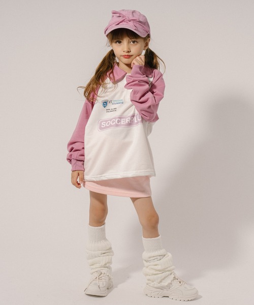 URBAN CHERRY（アーバンチェリー）の「ボリュームリブレッグウォーマー（レッグウォーマー・キッズ・ホワイト/グレー/ブラック・FREE）」の10枚目の写真