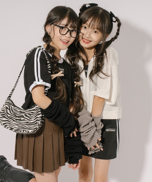 URBAN CHERRY（アーバンチェリー）の「ボリュームリブレッグウォーマー（レッグウォーマー・キッズ・ホワイト/グレー/ブラック・FREE）」の12枚目の写真