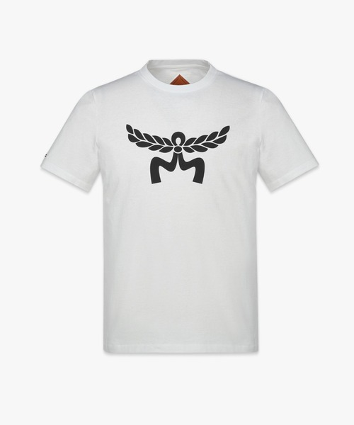 ローレル ロゴ プリント Tシャツ - オーガニック コットン（T