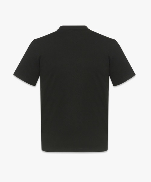 MCM(エムシーエム)の「ローレル ロゴ プリント Tシャツ - オーガニック コットン(Tシャツ/カットソー・メンズ・ブラウン/ホワイト/ブラック・X-LARGE/LARGE/MEDIUM/SMALL)」の4枚目の写真