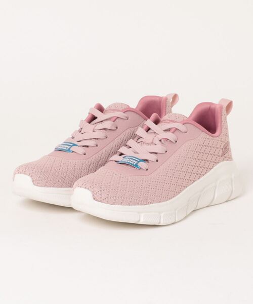 SKECHERS(スケッチャーズ)の「《SKECHERS》BOBS B FLEX - QUICK PIVOT(スニーカー・レディース・ブラック/ピンク系その他/グレー系その他・22.5cm/23.0cm/23.5cm/24.0cm/24.5cm/25.0cm)」の3枚目の写真