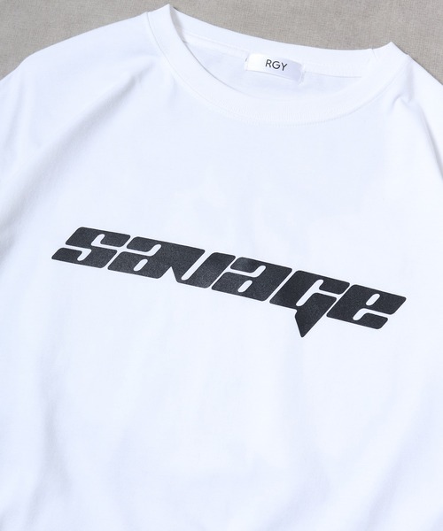 RGY(アールジーワイ)の「RGY ダイス両面プリント ビッグシルエットTシャツ(Tシャツ/カットソー・メンズ・ネイビー/ホワイト/ブラック・M/L)」の10枚目の写真
