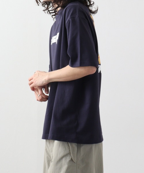 RGY(アールジーワイ)の「RGY ダイス両面プリント ビッグシルエットTシャツ(Tシャツ/カットソー・メンズ・ネイビー/ホワイト/ブラック・M/L)」の16枚目の写真