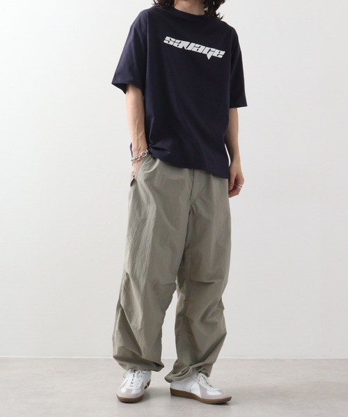 RGY(アールジーワイ)の「RGY ダイス両面プリント ビッグシルエットTシャツ(Tシャツ/カットソー・メンズ・ネイビー/ホワイト/ブラック・M/L)」の19枚目の写真