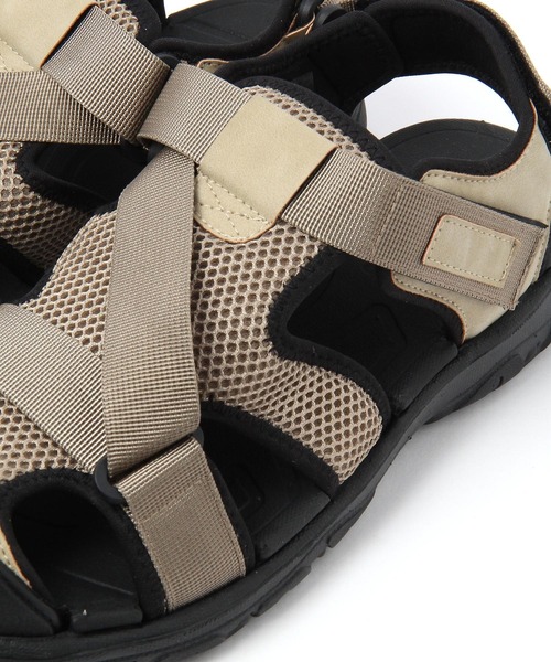 LAKOLE（ラコレ）の「メッシュスポーツサンダル[MEN] / 110478（サンダル・メンズ・ブラック/ベージュ・SMALL/MEDIUM/LARGE）」の12枚目の写真