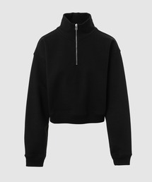ECOCYCLE for WOMEN（エコサイクルフォーウィメンズ）の「CROPPED HALF ZIP SWEAT（スウェット）」