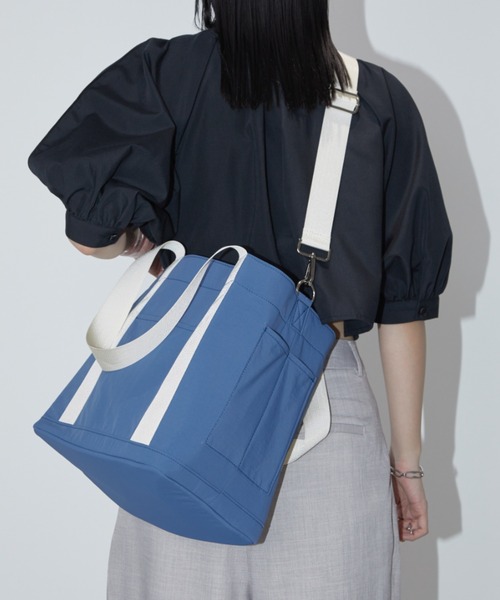 Aunt Marie's（アントマリーズ）の「マルチウェイマザーズバッグ/ショルダーポーチ付き（マザーズバッグ・レディース・ブラック/アイボリー/ブルー・FREE）」の20枚目の写真