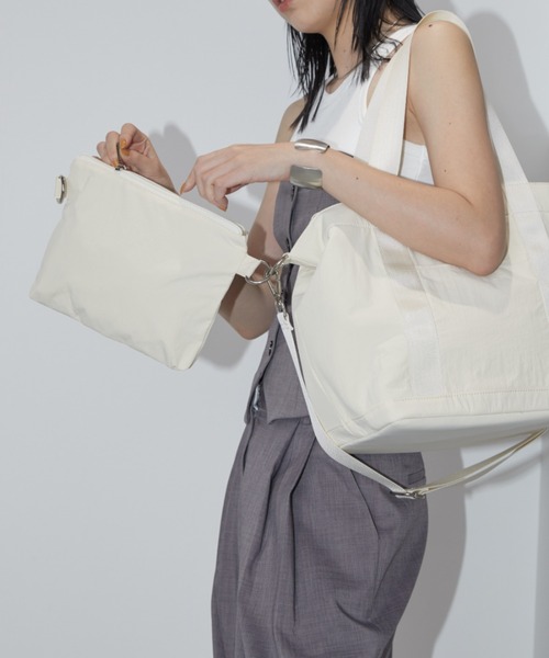 Aunt Marie's（アントマリーズ）の「マルチウェイマザーズバッグ/ショルダーポーチ付き（マザーズバッグ・レディース・ブラック/アイボリー/ブルー・FREE）」の12枚目の写真