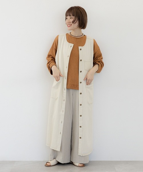 セール】《人気スタッフmiyuコラボ》ダブルフロントカジュアル