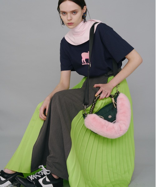 NON TOKYO/ノントーキョー/アジャスタープリーツロングスカート 