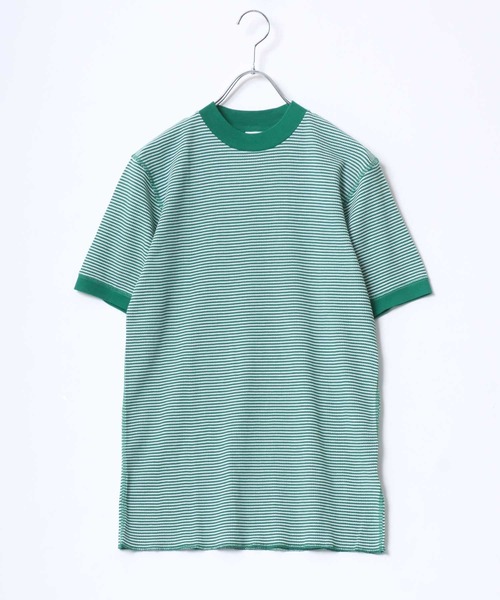 Healthknit(ヘルスニット)の「Healthknit(ヘルスニット)ベーシックワッフル ハイネック半袖Tシャツ レディース/パックTシャツ(Tシャツ/カットソー・レディース・ホワイト×ブラック/ブラック/オフホワイト/ピンク/グリーン系その他/イエロー系その他・L/M/LL)」の21枚目の写真