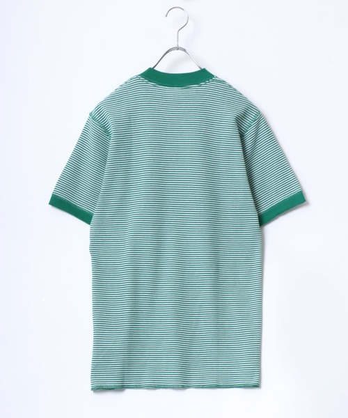 Healthknit(ヘルスニット)の「Healthknit(ヘルスニット)ベーシックワッフル ハイネック半袖Tシャツ レディース/パックTシャツ(Tシャツ/カットソー・レディース・ホワイト×ブラック/ブラック/オフホワイト/ピンク/グリーン系その他/イエロー系その他・L/M/LL)」の22枚目の写真