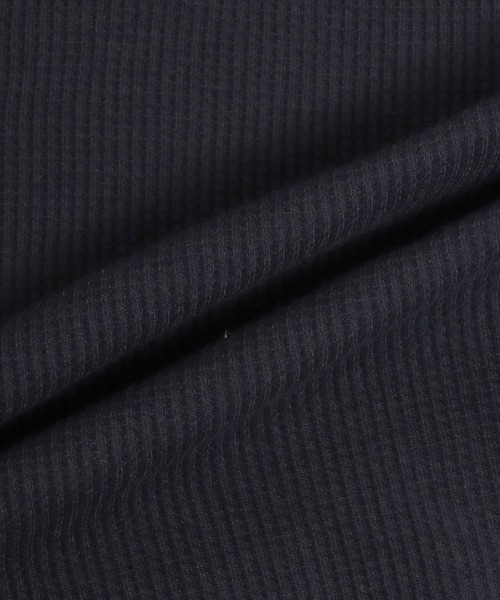 Healthknit(ヘルスニット)の「Healthknit(ヘルスニット)ベーシックワッフル ハイネック半袖Tシャツ レディース/パックTシャツ(Tシャツ/カットソー・レディース・ホワイト×ブラック/ブラック/オフホワイト/ピンク/グリーン系その他/イエロー系その他・L/M/LL)」の9枚目の写真