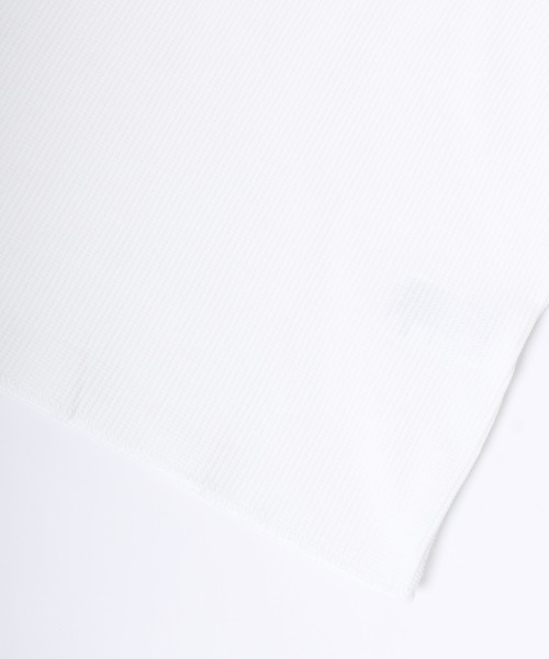 Healthknit(ヘルスニット)の「Healthknit(ヘルスニット)ベーシックワッフル ハイネック半袖Tシャツ レディース/パックTシャツ(Tシャツ/カットソー・レディース・ホワイト×ブラック/ブラック/オフホワイト/ピンク/グリーン系その他/イエロー系その他・L/M/LL)」の17枚目の写真