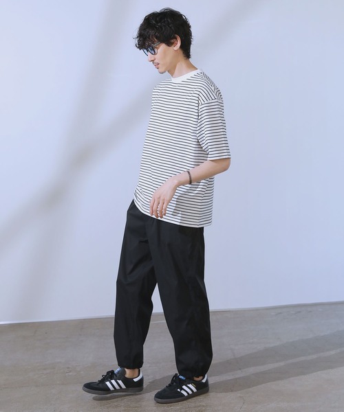 LIL VENDARS(リルヴェンダース)の「COOLMAX(R)ルーズベーシック半袖カットソー(Tシャツ/カットソー・メンズ・チャコール/ホワイト/ブラック/ホワイト系/ブルー・L/M/S/XL)」の20枚目の写真