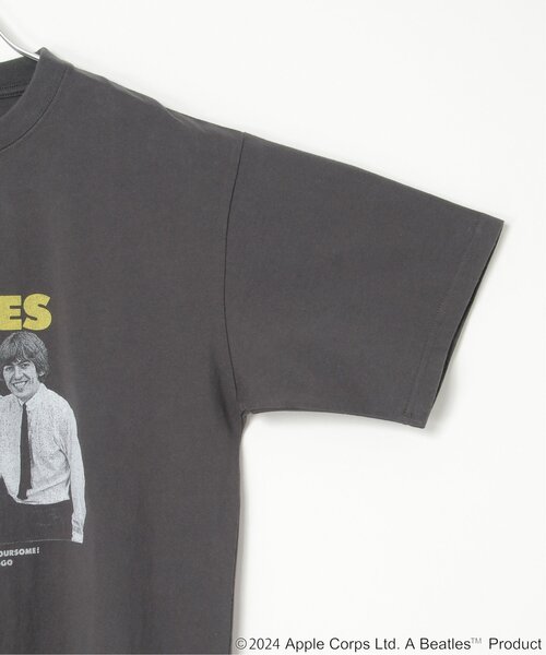 The Beatles（ザビートルズ）の「THE BEATLES ザ ビートルズ フォトプリントTシャツ（Tシャツ/カットソー・メンズ・チャコールグレー/ブラック/ホワイト・L/LL/M）」の8枚目の写真