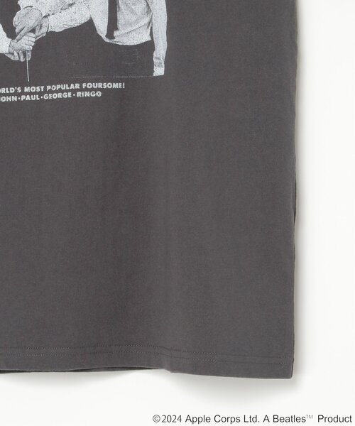 The Beatles（ザビートルズ）の「THE BEATLES ザ ビートルズ フォトプリントTシャツ（Tシャツ/カットソー・メンズ・チャコールグレー/ブラック/ホワイト・L/LL/M）」の9枚目の写真
