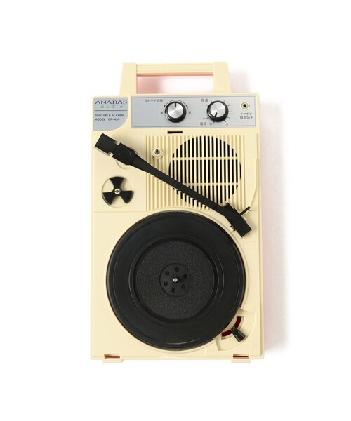 ANABAS / GP-N3R ポータブル レコード プレーヤー（生活家電）｜bpr