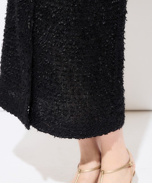 ME COUTURE(ミークチュール)の「2wayドットツイードコンビワンピース(ワンピース・レディース・オフホワイト/ブラック・0/1)」の21枚目の写真