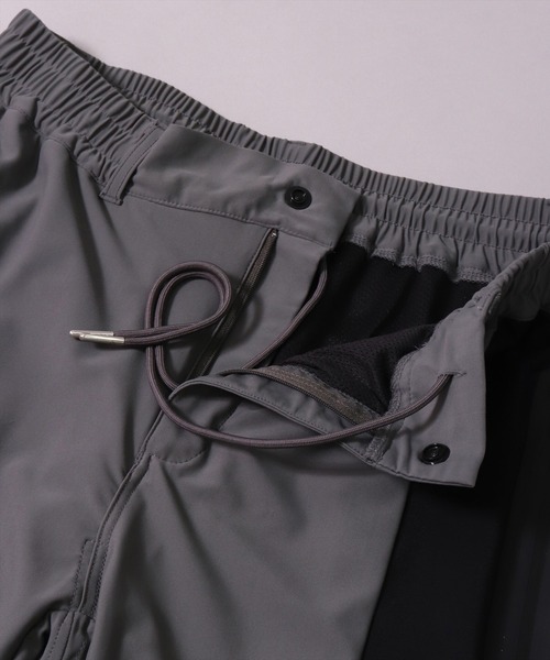 (RM)【LUXE/R GOLF】ストレッチ スムース 切り替え 配色 ショートパンツ（チノパンツ）｜LUXE/R GOLF（ラグジュ ゴルフ）