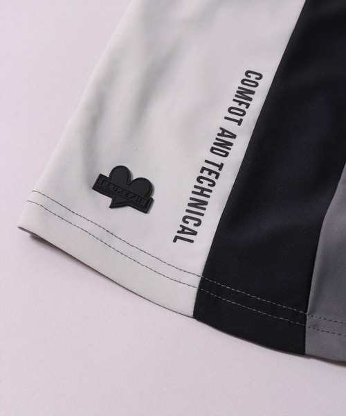 (RM)【LUXE/R GOLF】ストレッチ スムース 切り替え 配色 ショートパンツ（チノパンツ）｜LUXE/R GOLF（ラグジュ ゴルフ）