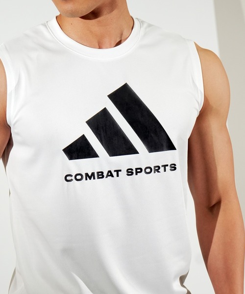 adidas（アディダス）の「【adidas combat sports】アディダスコンバットスポーツ　adiCLTT24　タンクトップⅠ（タンクトップ・メンズ・ネイビー×ホワイト/ブラック×ホワイト/ホワイト×ブラック・M/L/XL）」の5枚目の写真