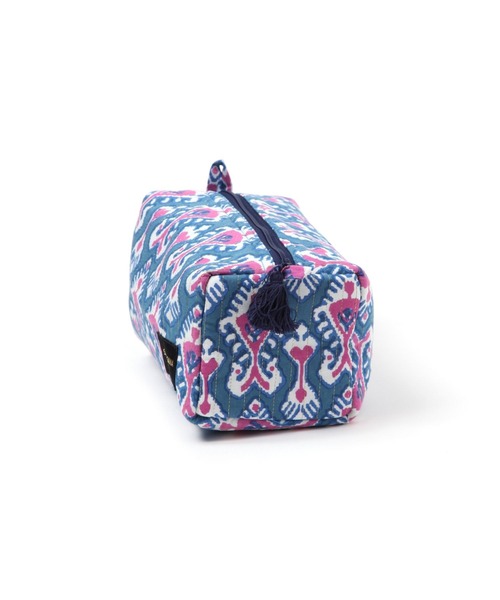 BAYFLOW（ベイフロー）の「[マチたっぷりで収納力◎]【Asante sana】スクエアポーチ（ポーチ・レディース・ブルー/ネイビー/イエロー/ベージュ/ホワイト/ピンク・0）」の10枚目の写真