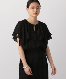 A part by | フリルブラウス_半袖(シャツ/ブラウス)