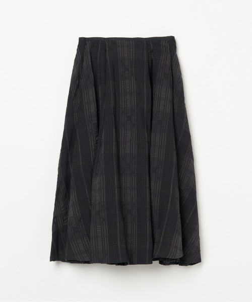 HELIOPOLE（エリオポール）の「LACE GATHERED SKIRT（スカート・レディース・アイボリー/ブラック・38）」の2枚目の写真