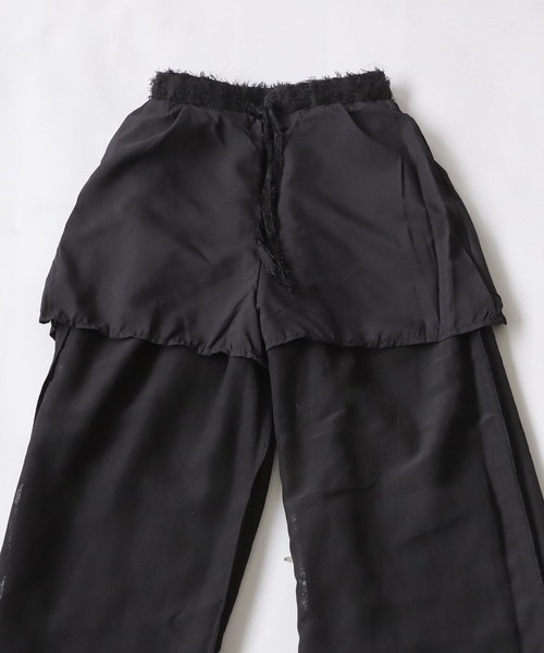 antiqua（アンティカ）の「ジャガードシアーパンツ（その他パンツ・キッズ・ブラック・150/140/160）」の20枚目の写真